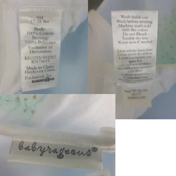 Babyrageous Tutu Dress & Shirt and Skirt Bundle Size 9M - Picture 14 of 14